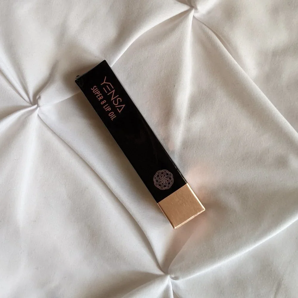 2/$29 YENSA Super 8 Lip Oil Sheer Pink Shine Gloss Full Size BNNU Super Foods